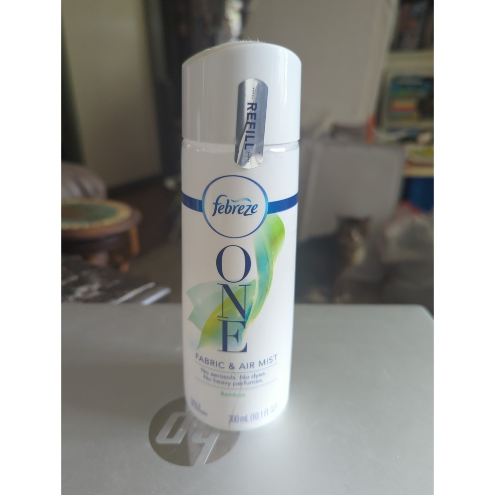 Febreze ONE Bamboo Fabric & Air Mist Refill 300 mL Non-Aerosol Factory SEALED